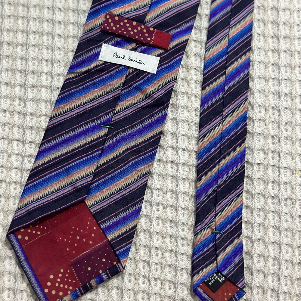 Paul Smith men tie necktie stripe